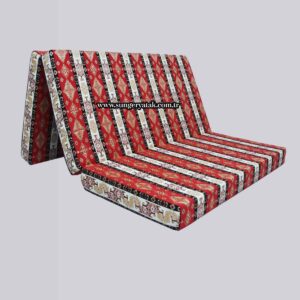 Çift Kişilik Katlanır Sünger Yatak Kilim